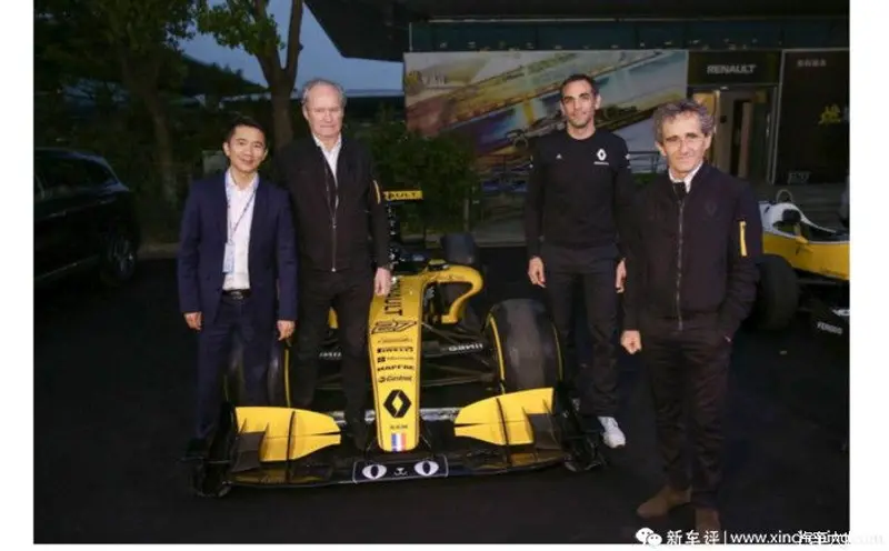 雷诺与天猫联手，开启F1中国大奖赛