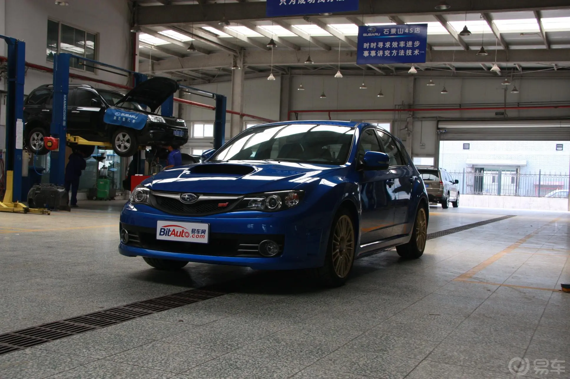 斯巴鲁WRXImpreza WRX STI加强版外观