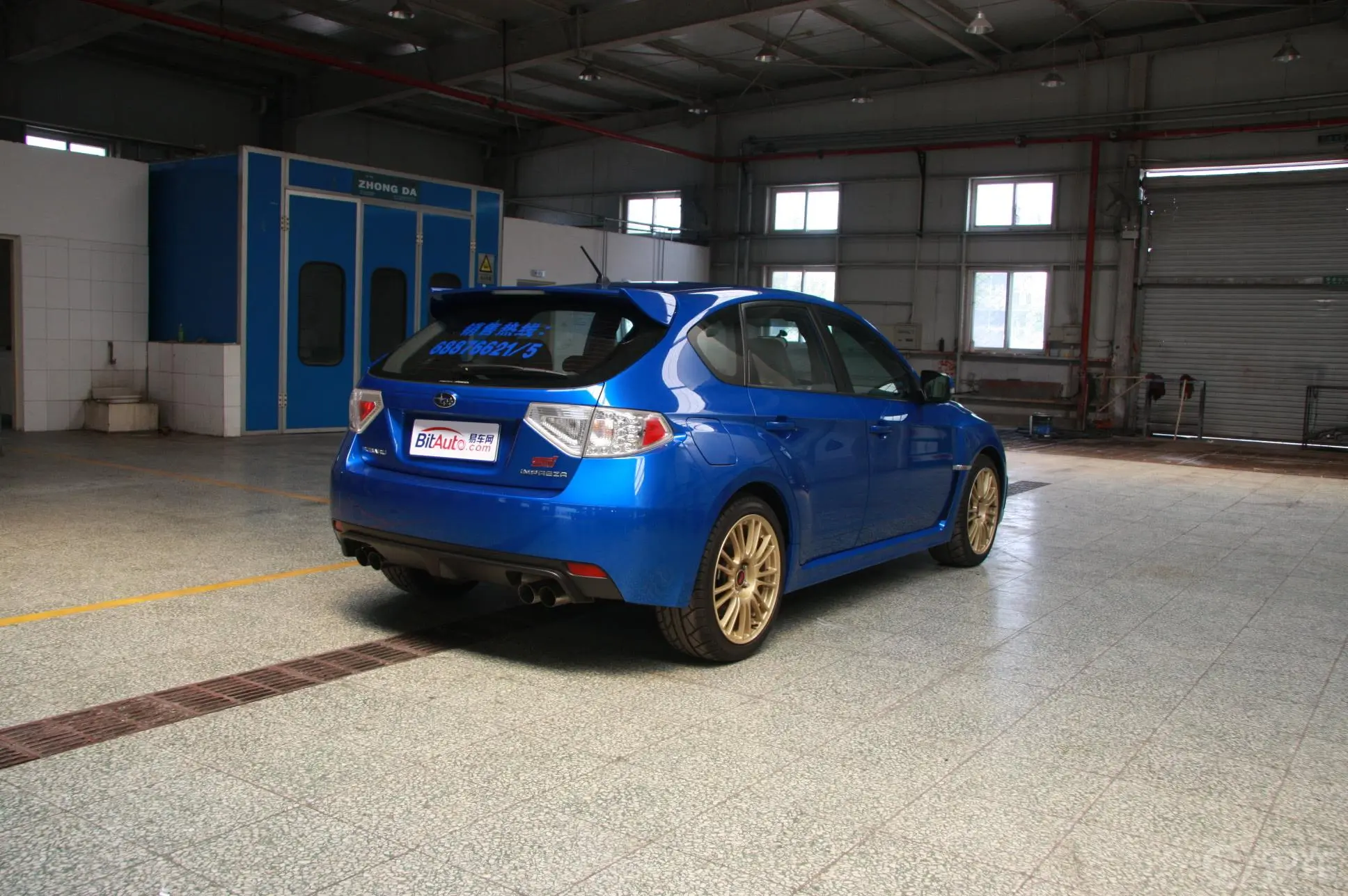 斯巴鲁WRXImpreza WRX STI加强版外观