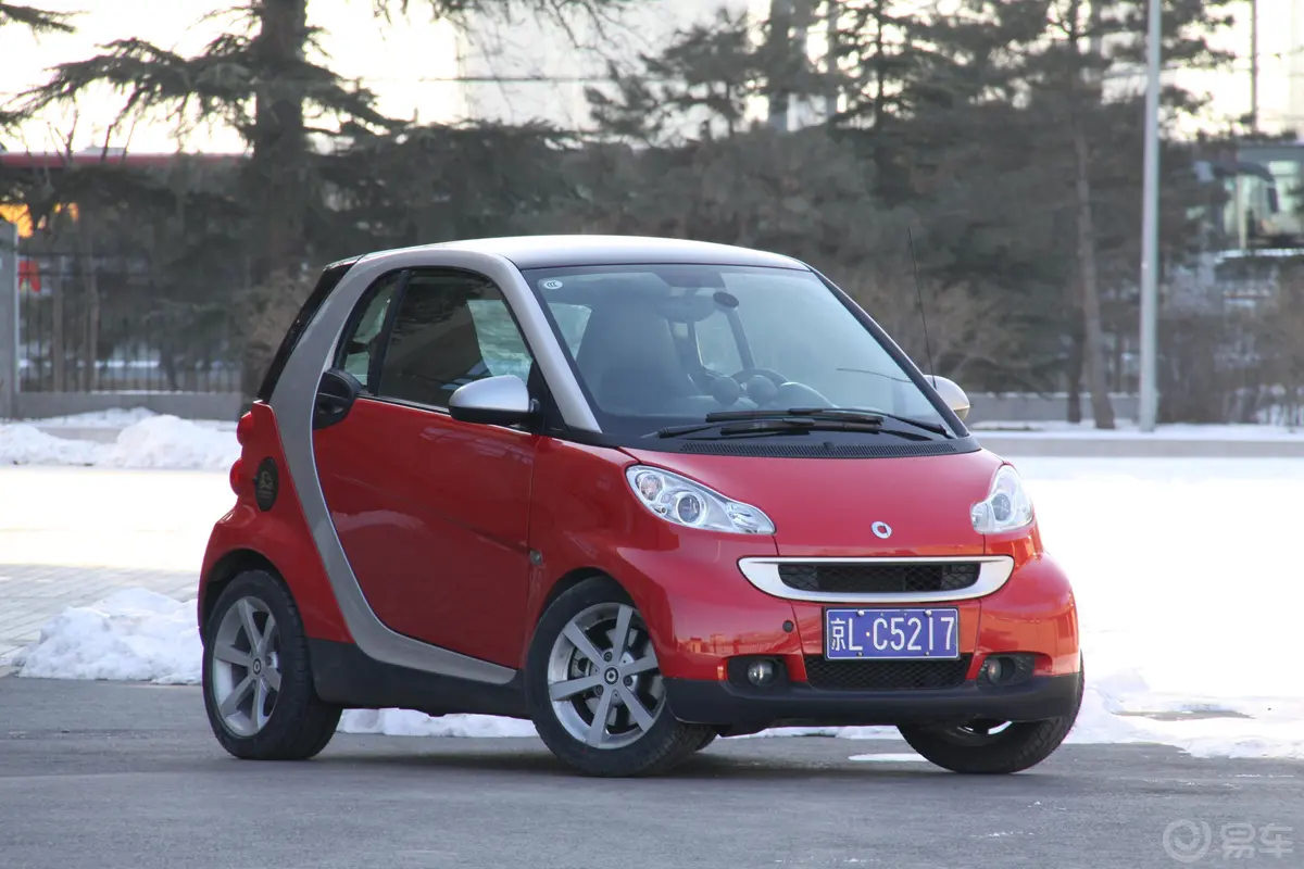 smart fortwocoupe style版侧前45度车头向右水平
