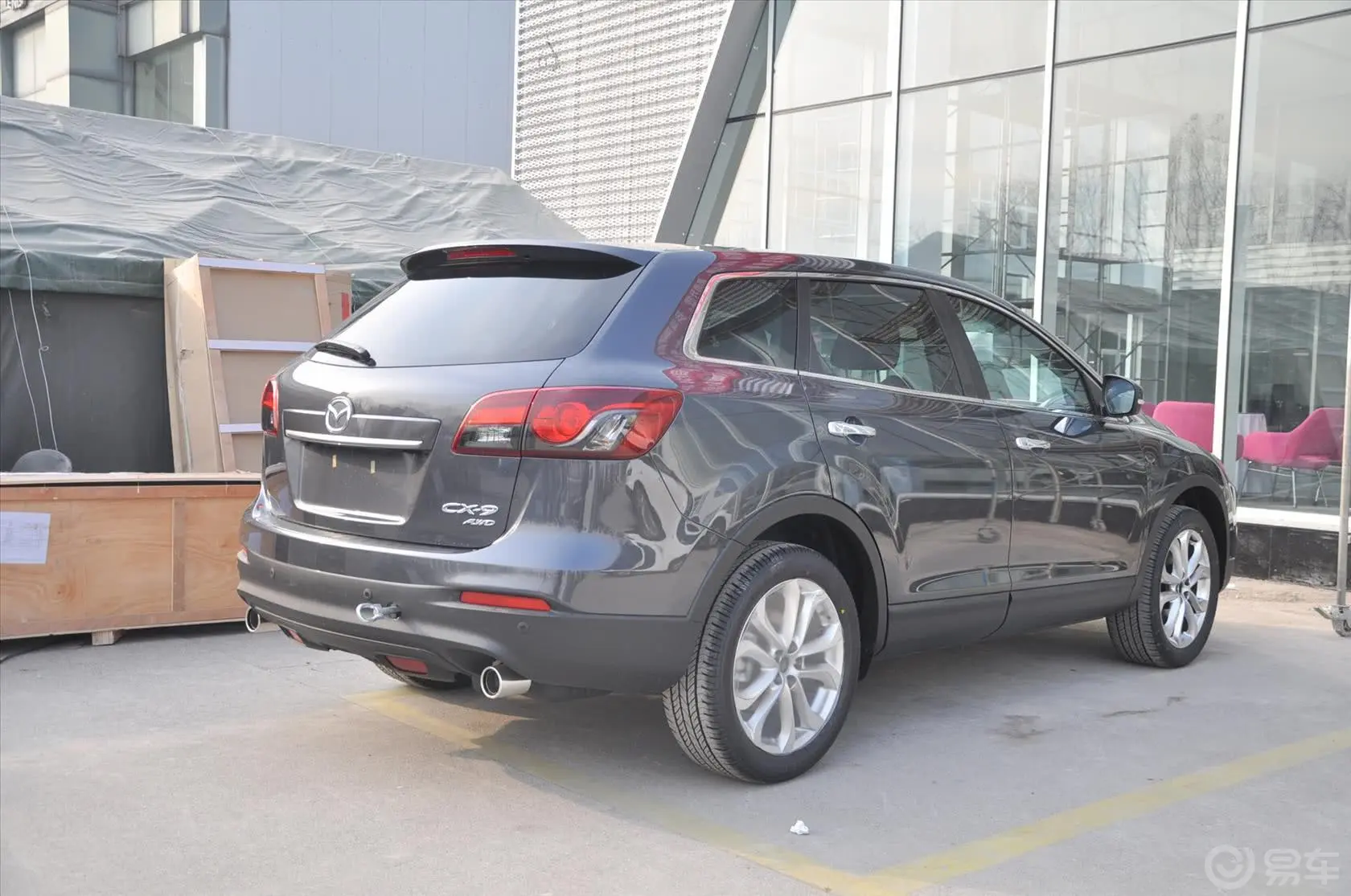 马自达CX-93.7L 自动标准型侧后45度车头向右水平