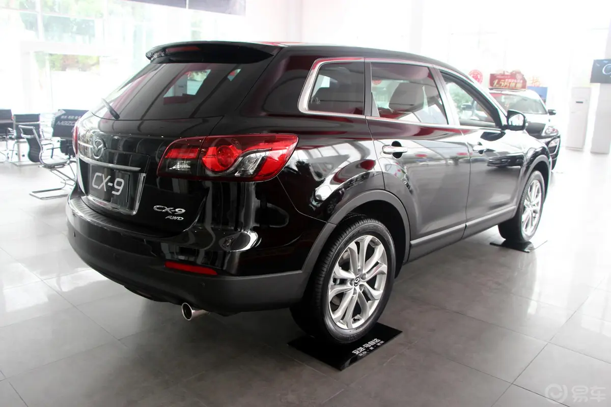 马自达CX-93.7L 自动标准型侧后45度车头向右水平