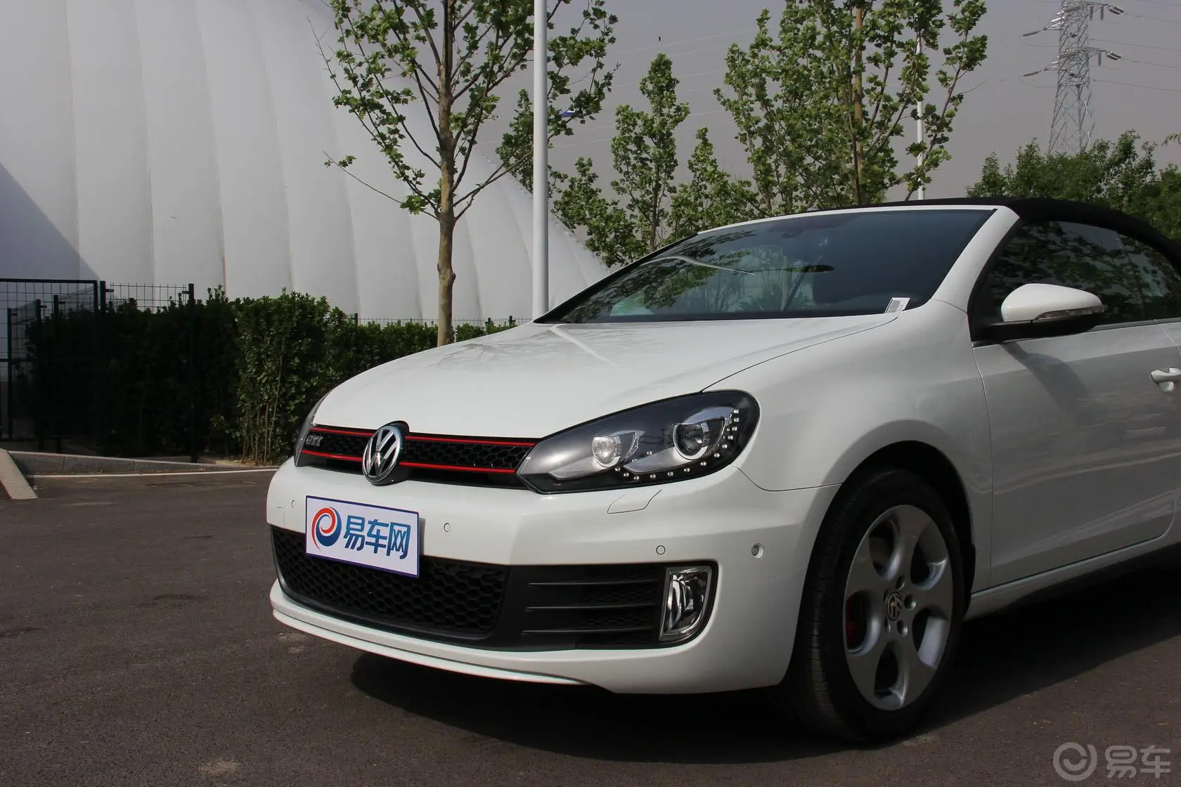 高尔夫(进口)2.0L 自动 GTI 敞篷版车头局部