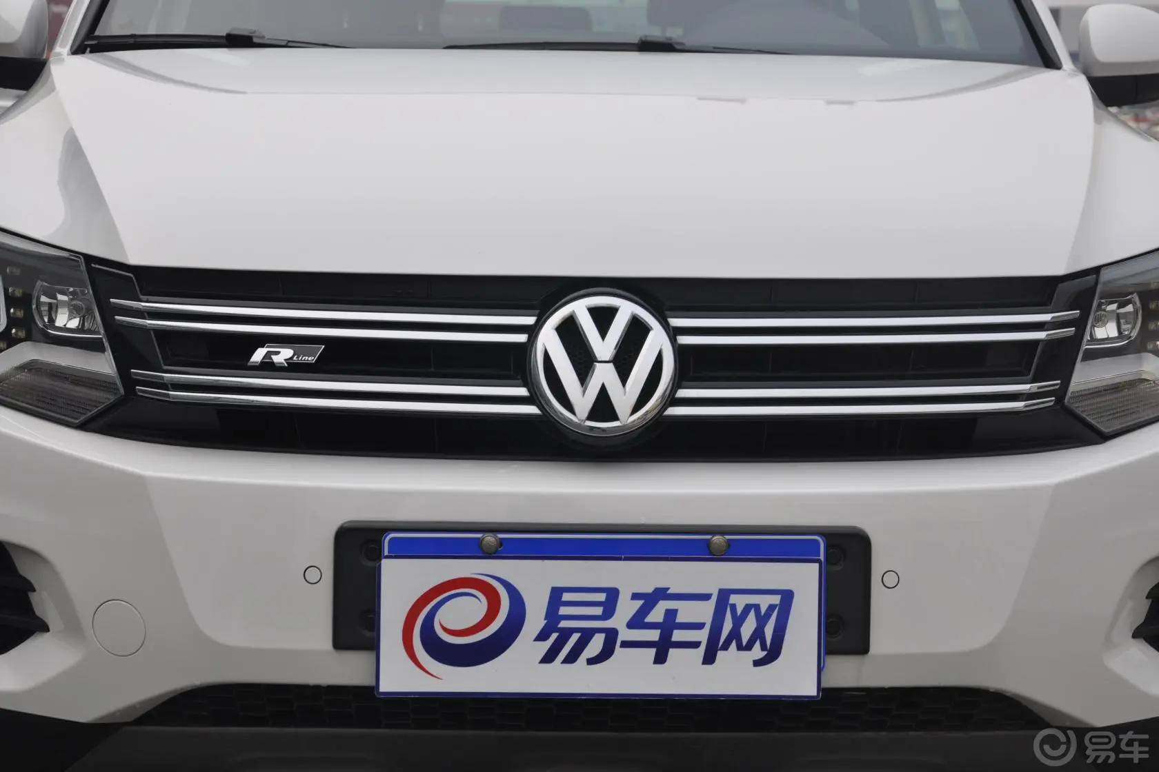 Tiguan2.0 TSI R Line前格栅侧俯拍