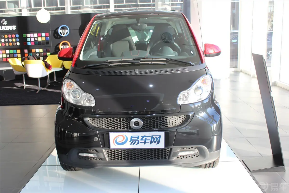 smart fortwo1.0L MHD 硬顶激情烈焰特别版正前水平