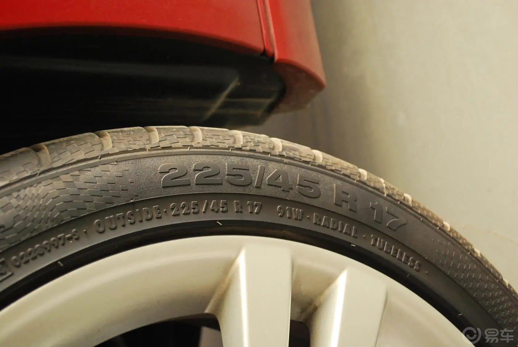 博悦1.4T—JET 120马力 自动  至尊版轮胎规格