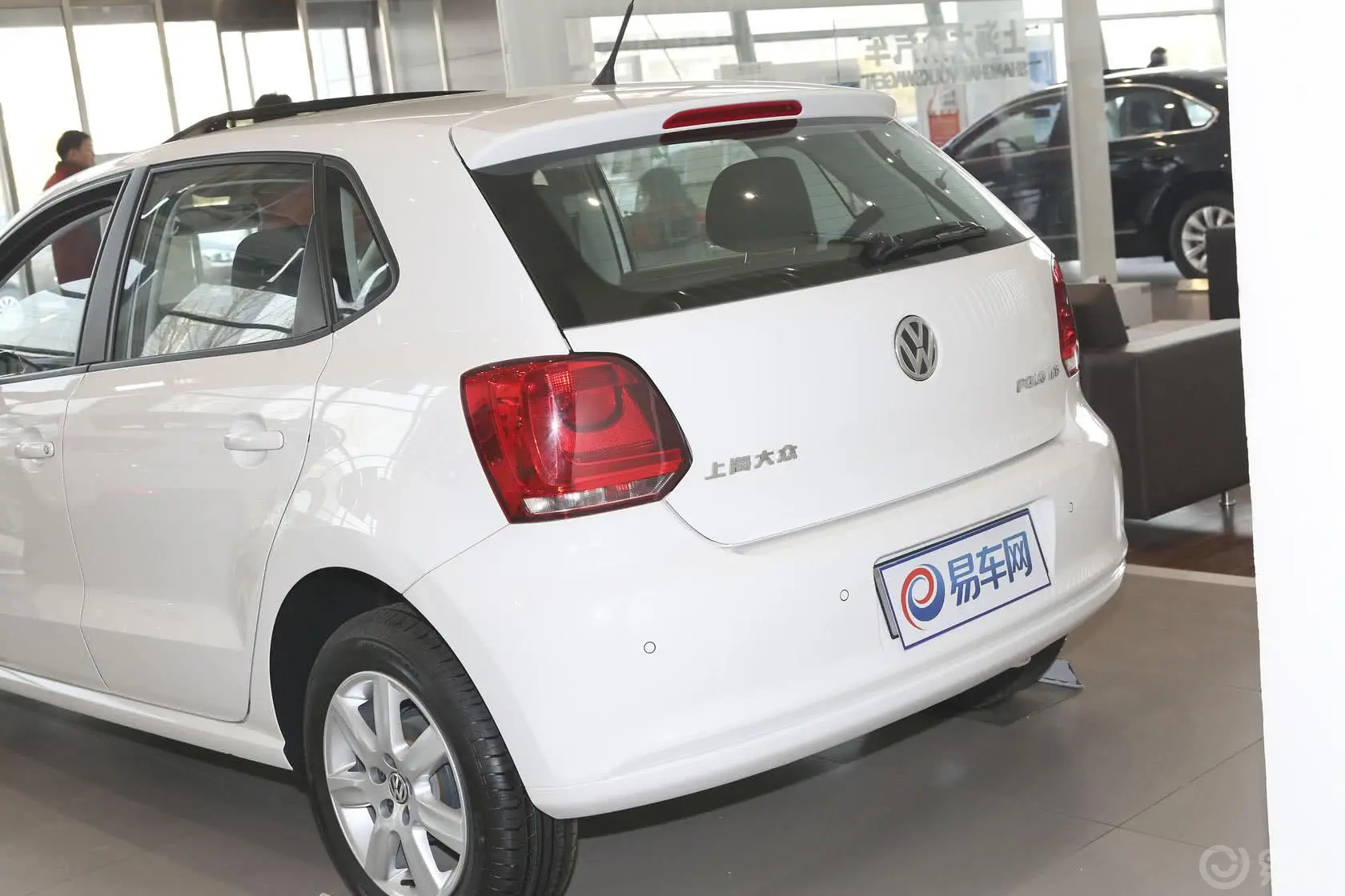 Polo1.6L 自动 舒适版车尾局部