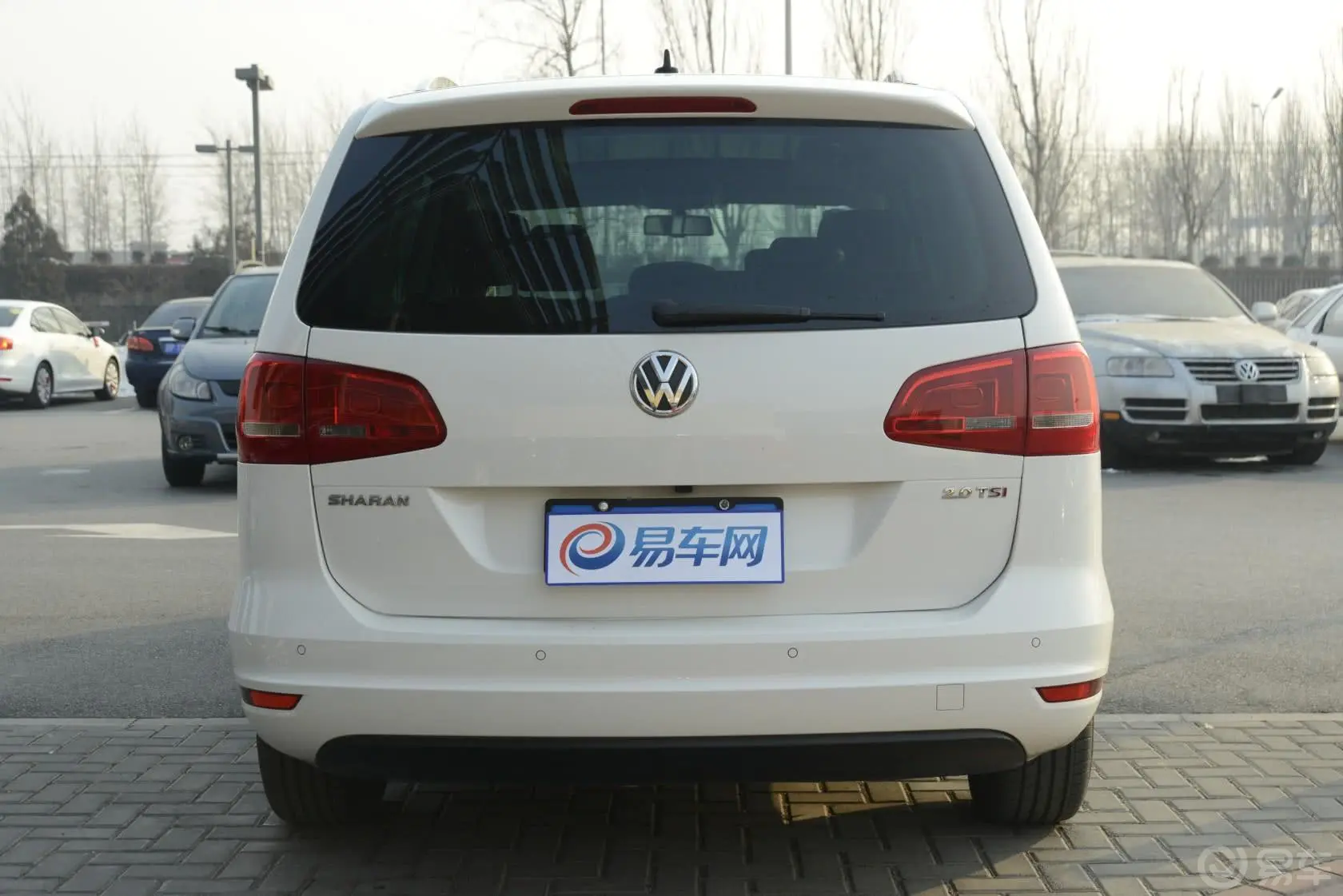 夏朗2.0L TSI 豪华型侧后45度车头向右水平