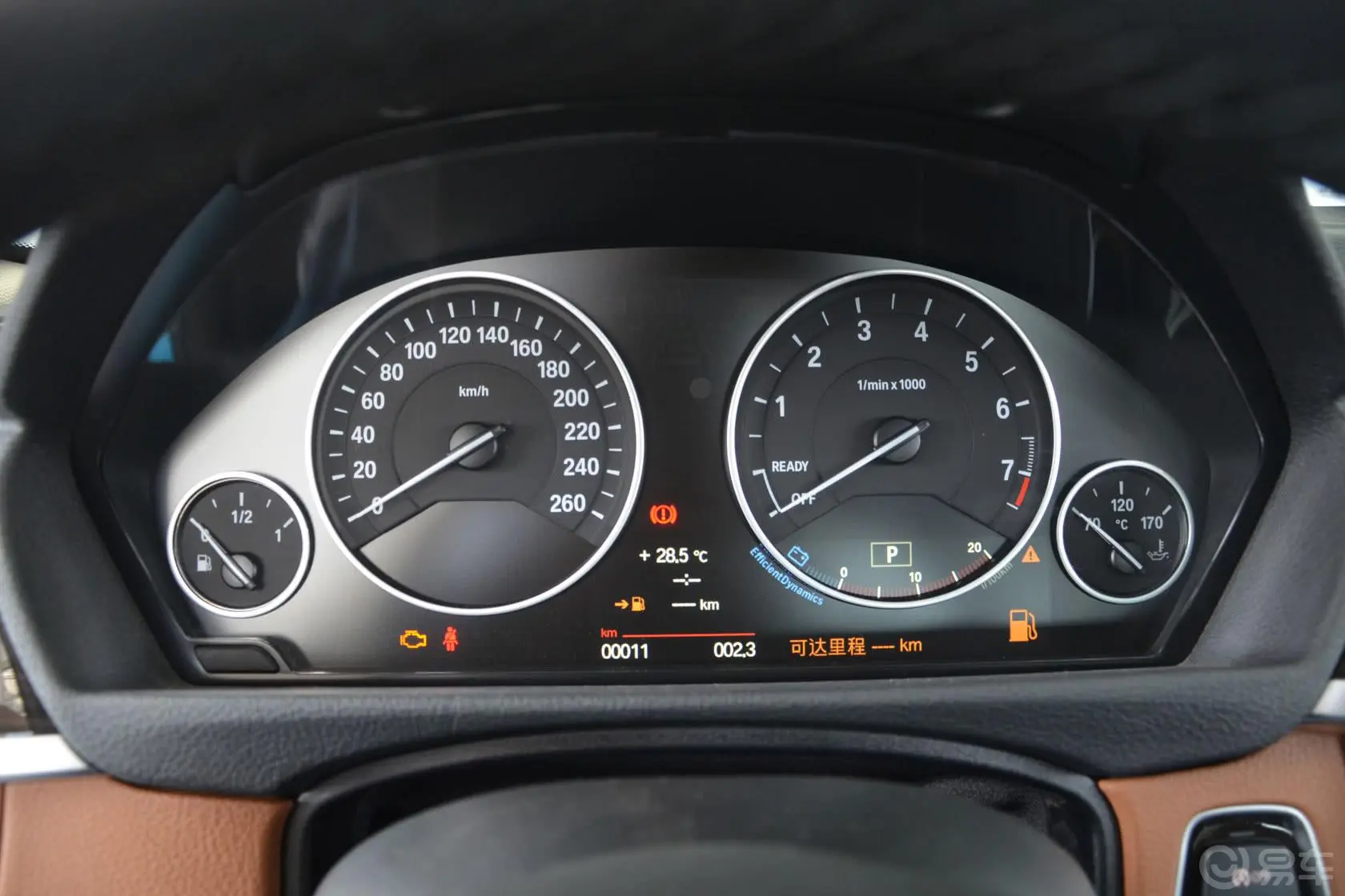 宝马4系双门轿跑车 428i xDrive 豪华设计套装仪表盘