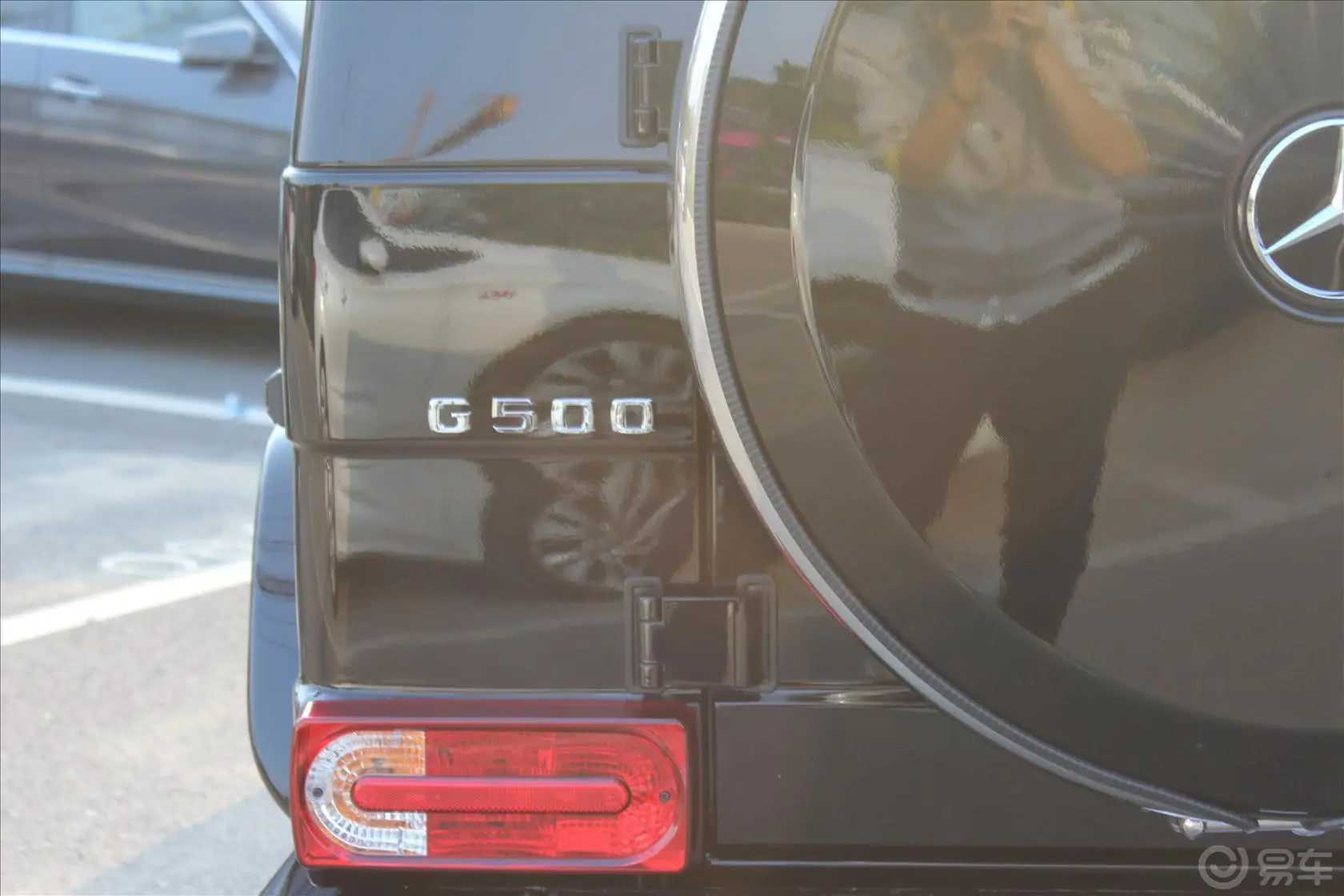 奔驰G级G 500 重装版尾标
