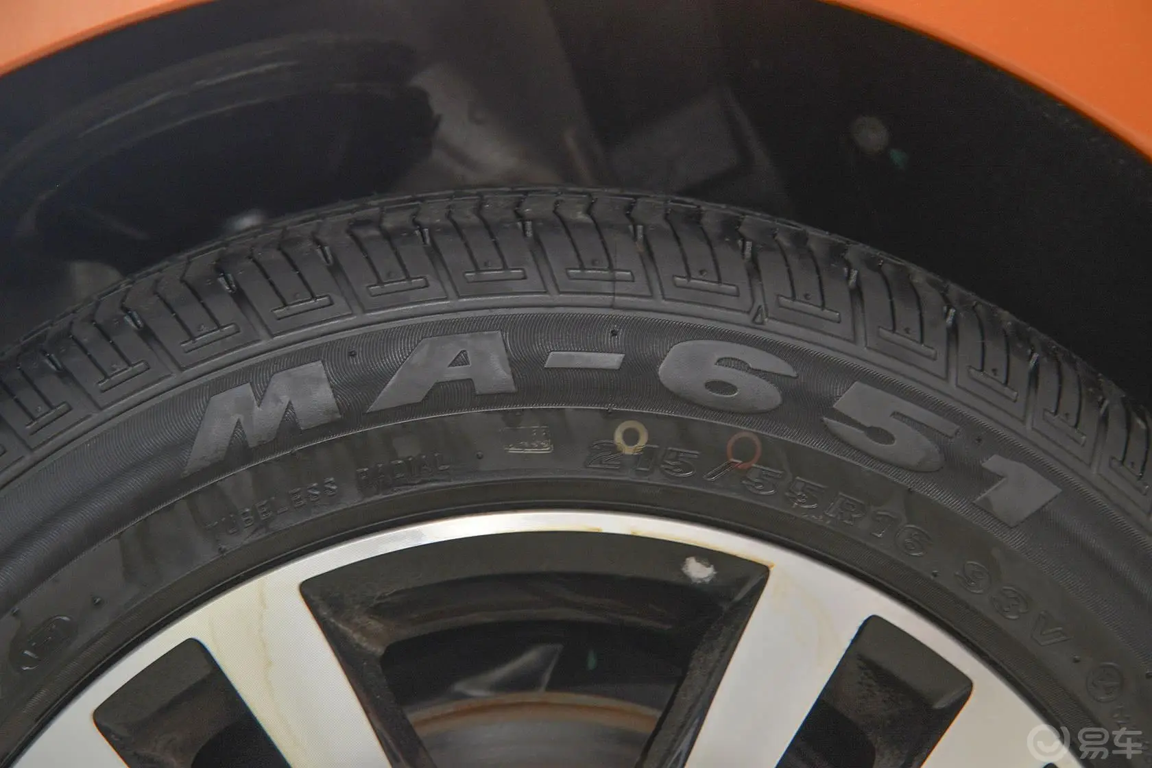 MG6掀背 1.8L MT 驾值版轮胎规格