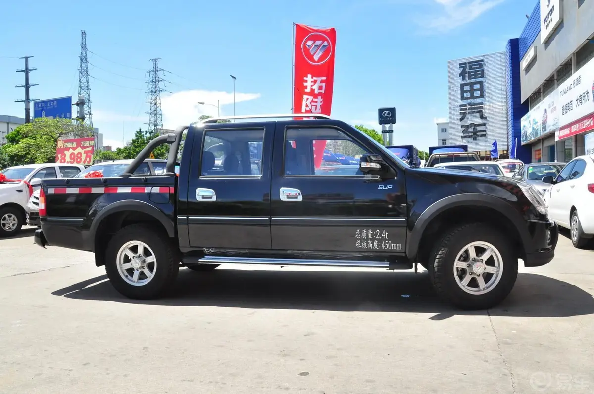 萨普萨普V 2.8L 手动 标准版BJ1027V2MD6-XA（BJ493ZLQ4)  国Ⅳ正侧车头向右水平