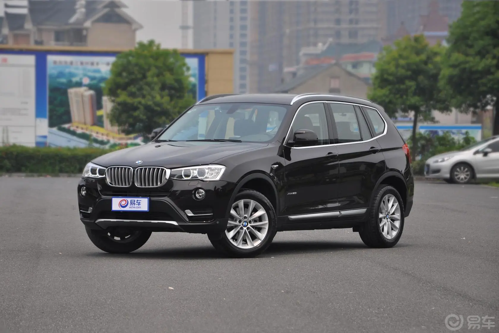 宝马X3(进口)xDrive20i X设计套装侧前45度车头向左水平