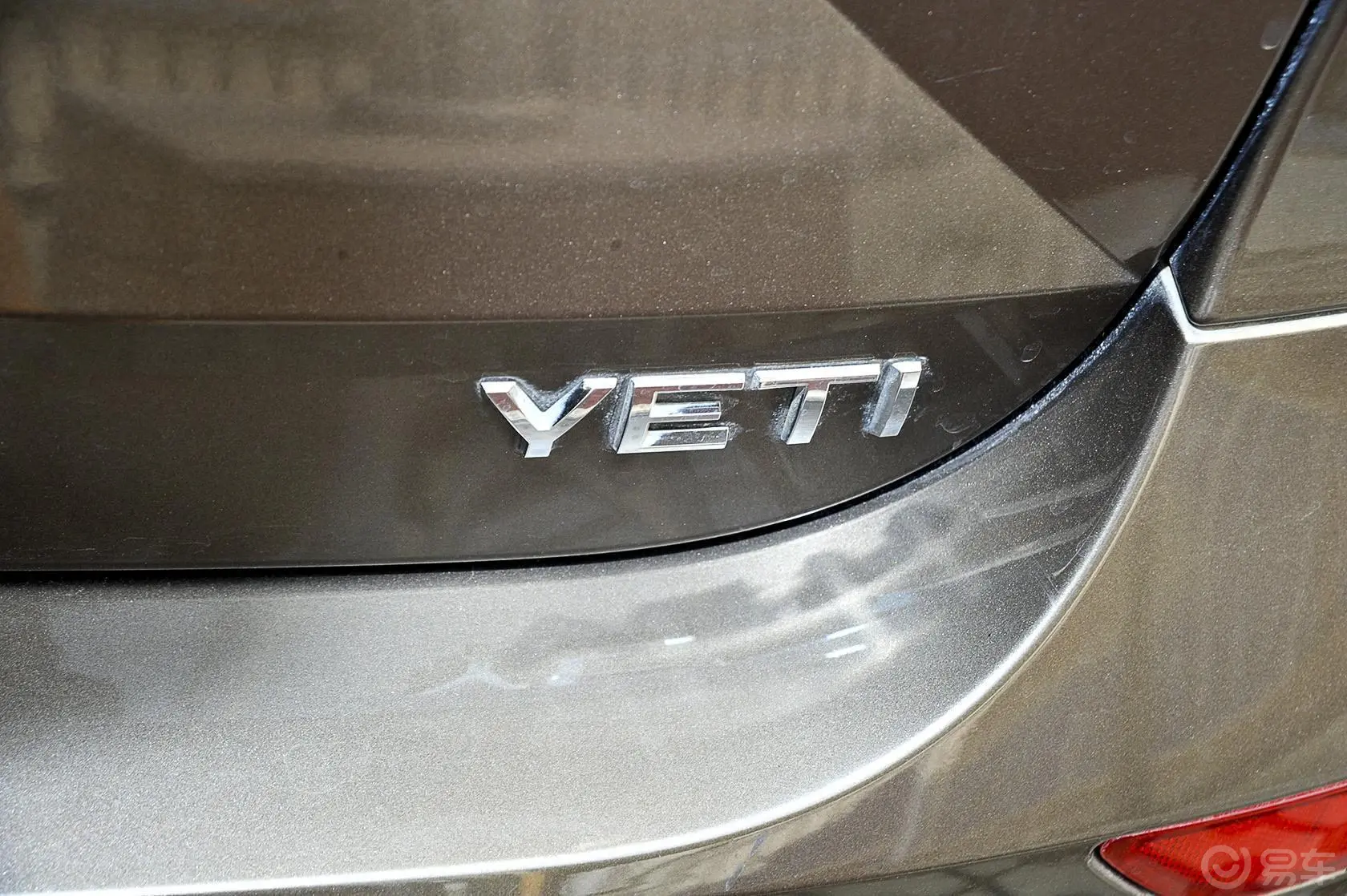 Yeti1.4TSI 双离合手自一体极地版尾标