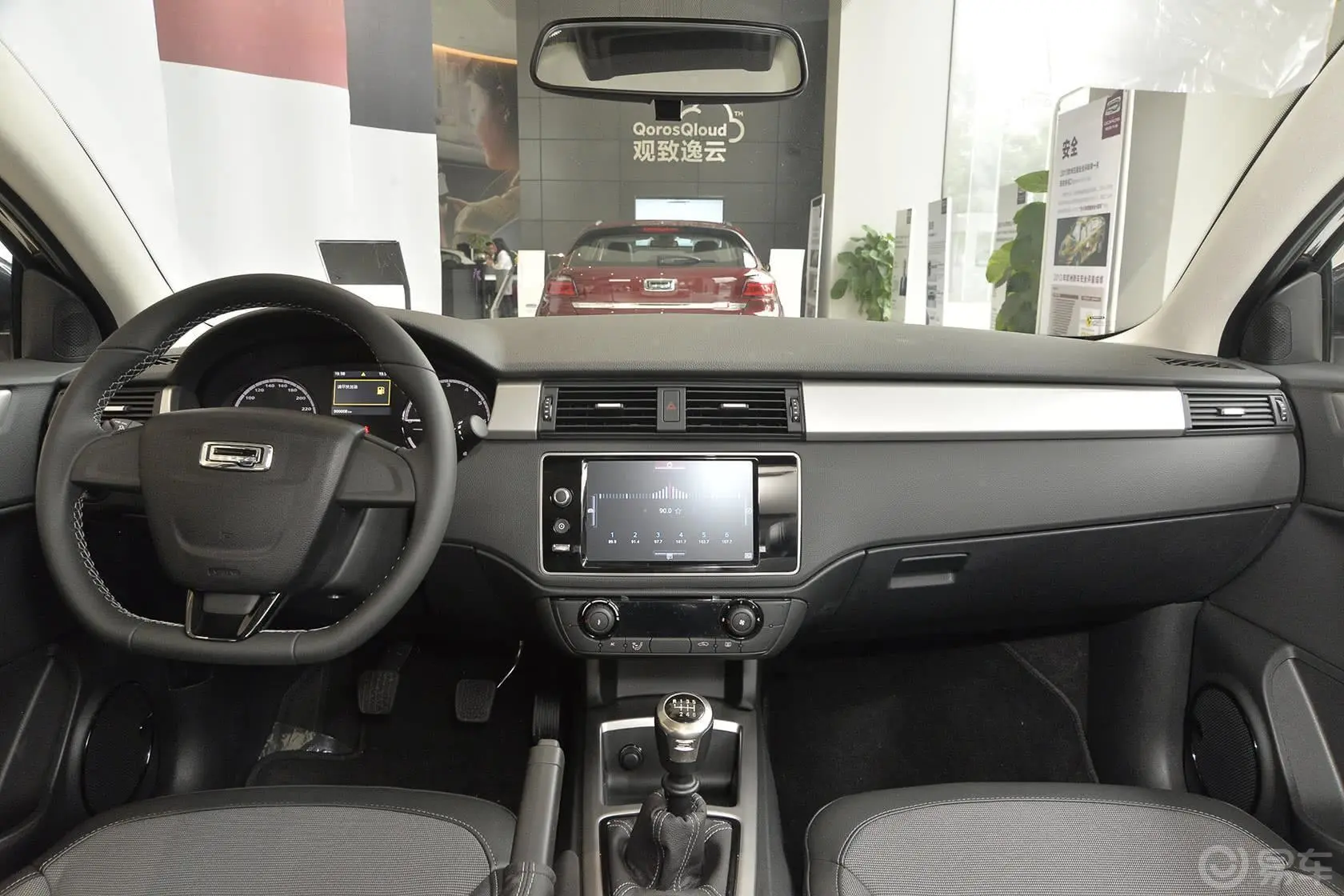 观致3都市SUV 1.6T 6速手动 致悦型方向盘功能键（左）