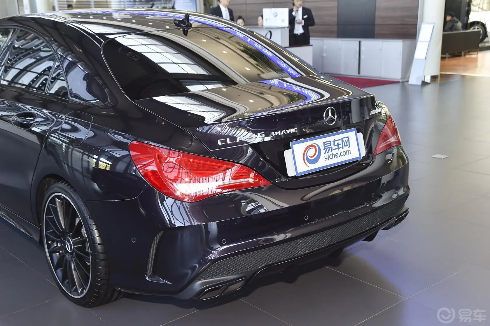 奔驰CLA级 AMGCLA45 AMG 4MATIC车尾局部