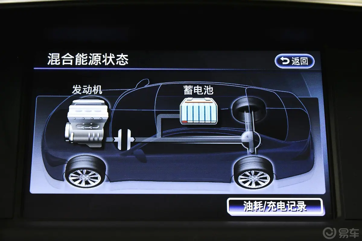 英菲尼迪Q70LHYBRID 3.5L 手自一体 豪华版内饰