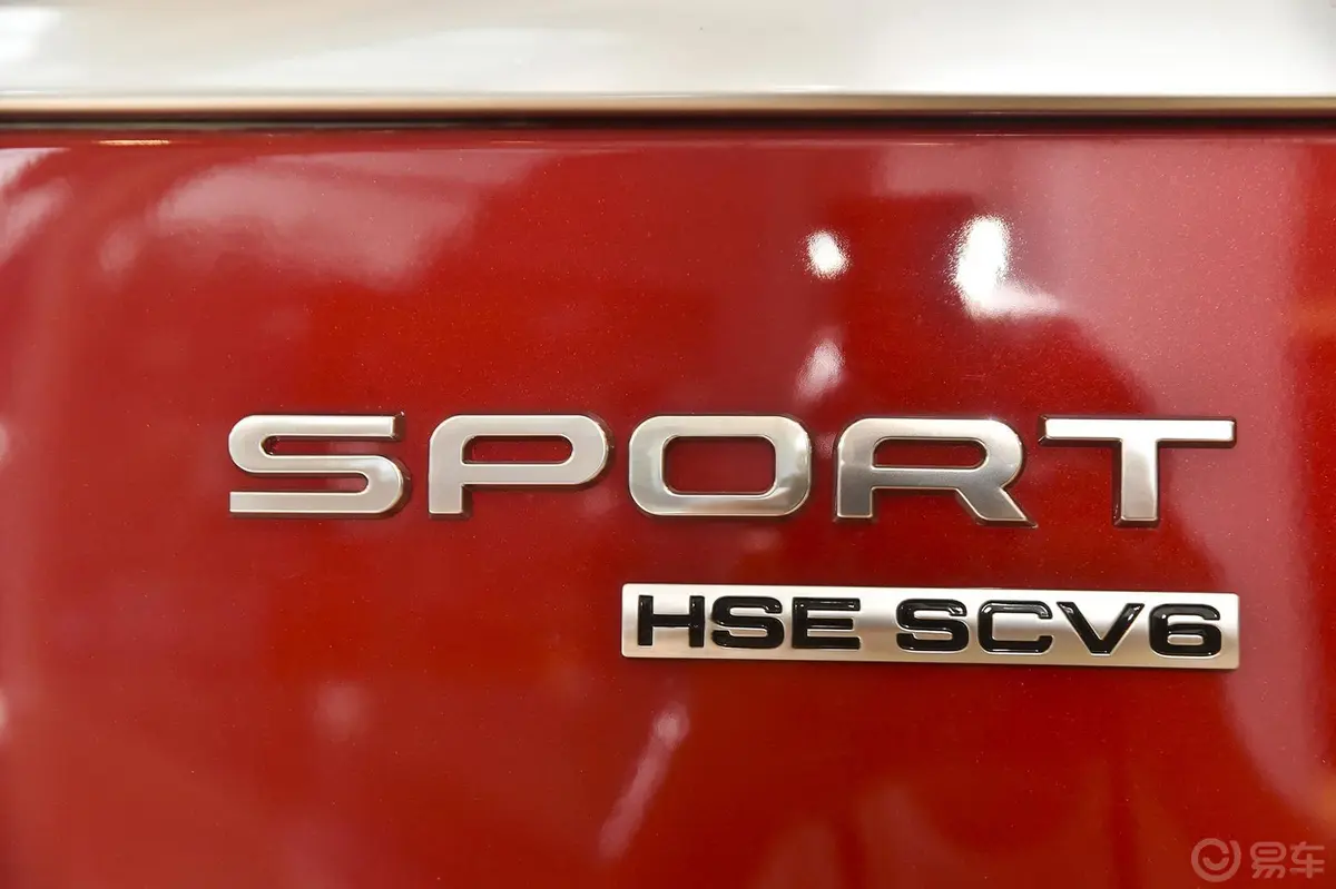 揽胜运动版3.0 V6 汽油版 SC HSE尾标
