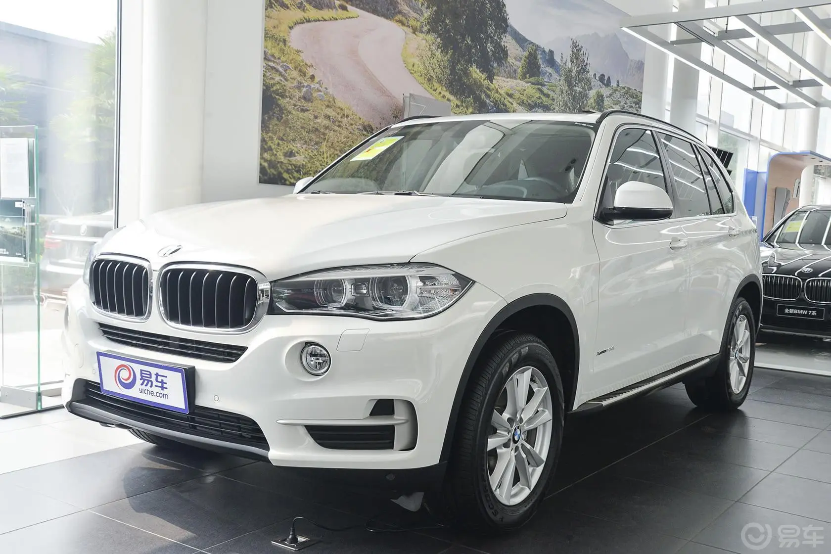 宝马X5(进口)xDrive28i侧前45度车头向左水平