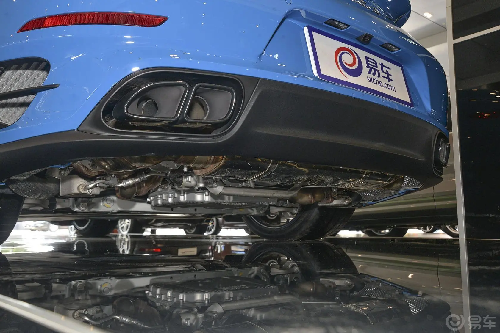 保时捷911Turbo S Cabriolet 3.8T排气管（排气管装饰罩）
