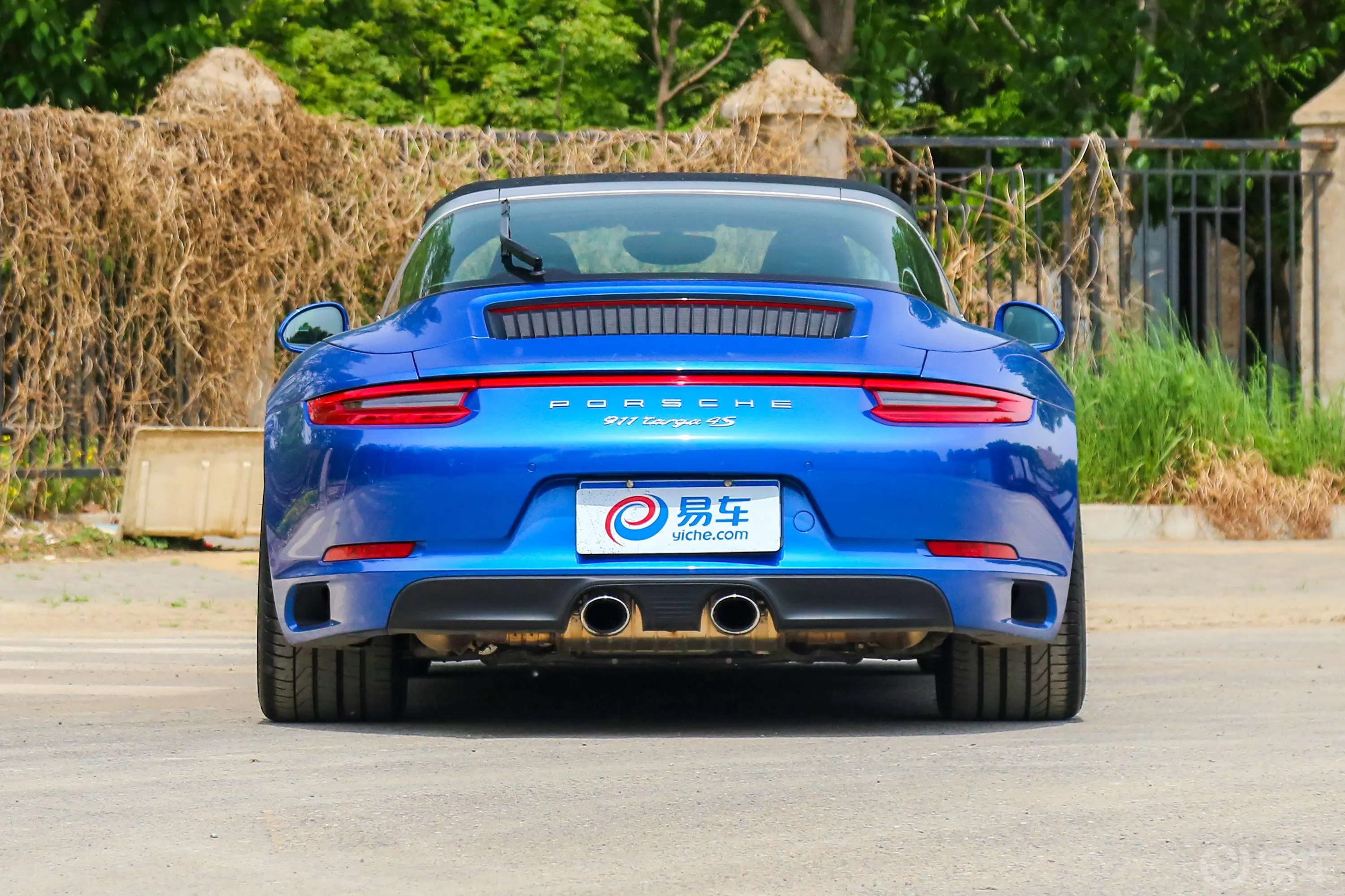 保时捷911Targa 4S 3.0T正后水平