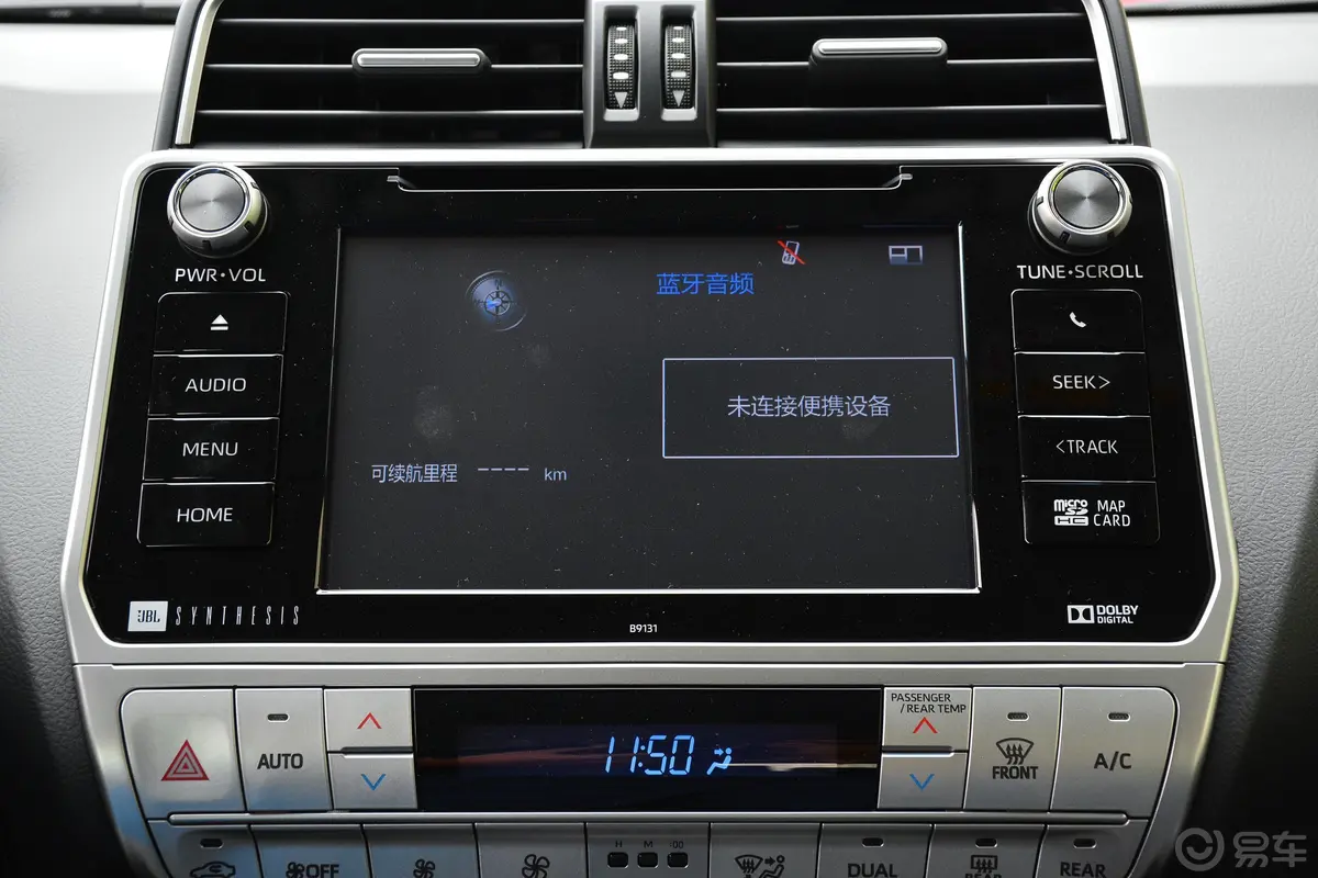 普拉多3.5L TX-L NAVI(后挂备胎)内饰