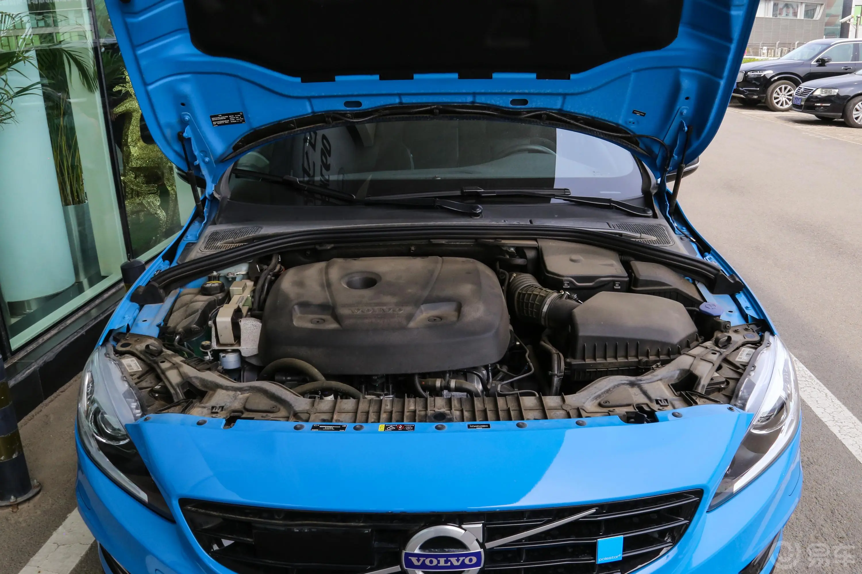 沃尔沃V60Polestar 国V发动机舱整体