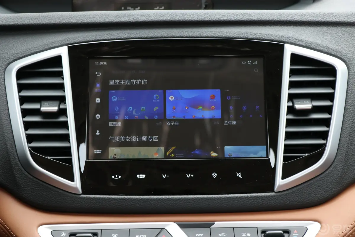 远景X61.4T CVT 4G互联豪华型 国VI内饰