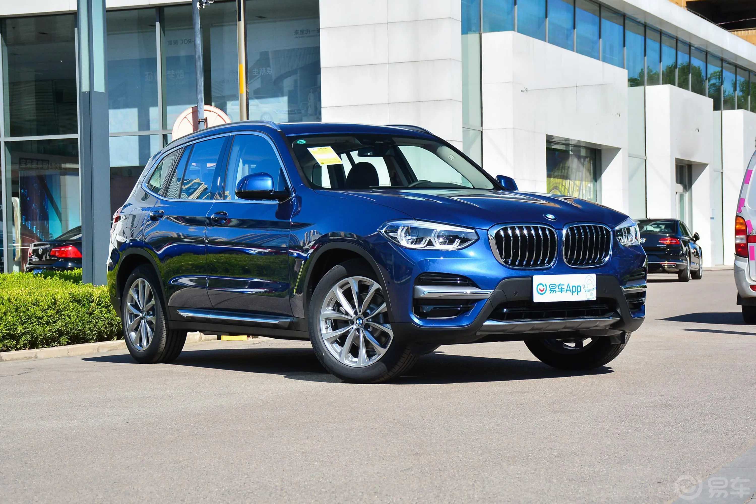 宝马X3xDrive 25i 豪华套装主驾驶后视镜背面