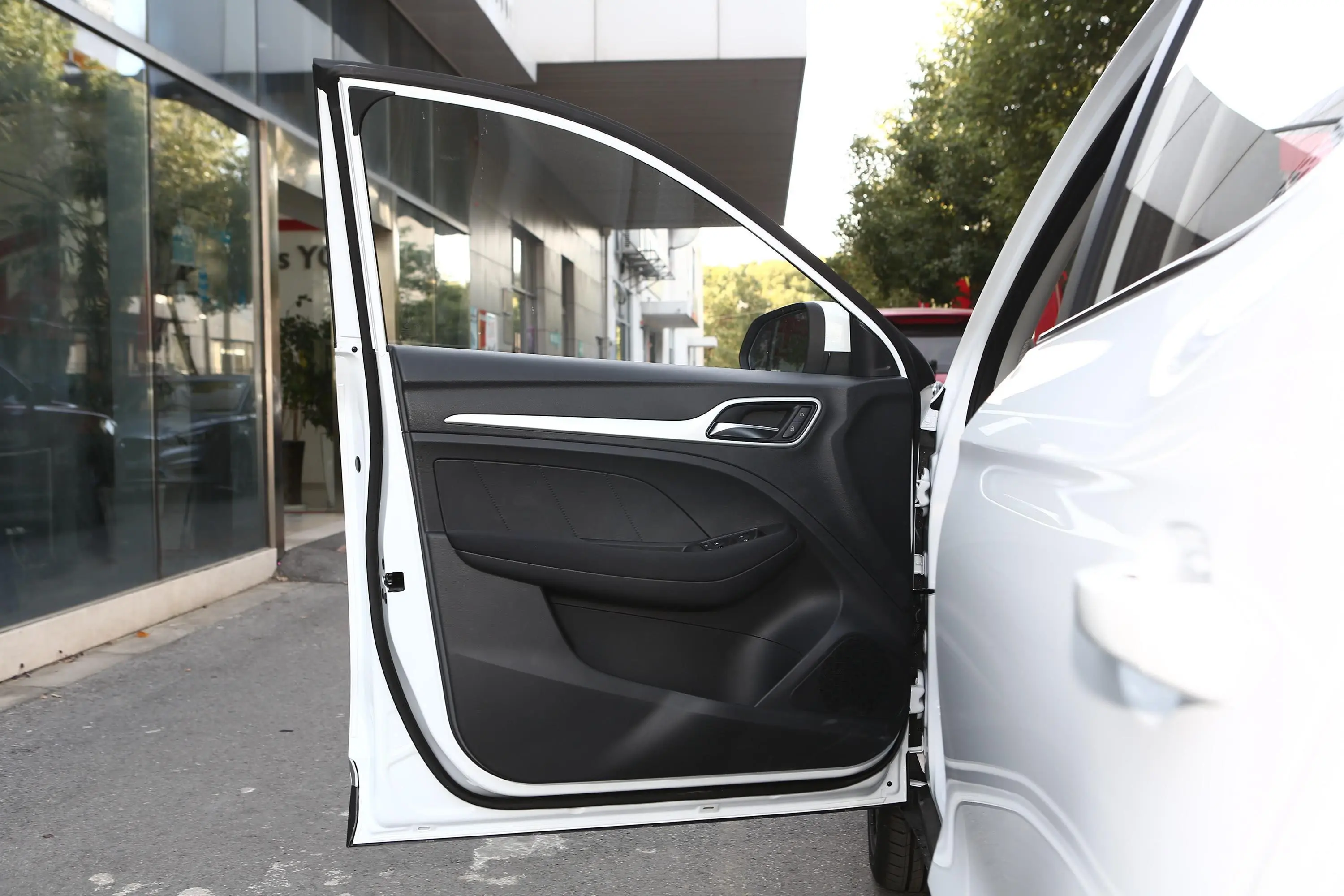 名爵ZS全球百万畅销款 1.5L 手动65寸巨幕天窗版驾驶员侧前车门