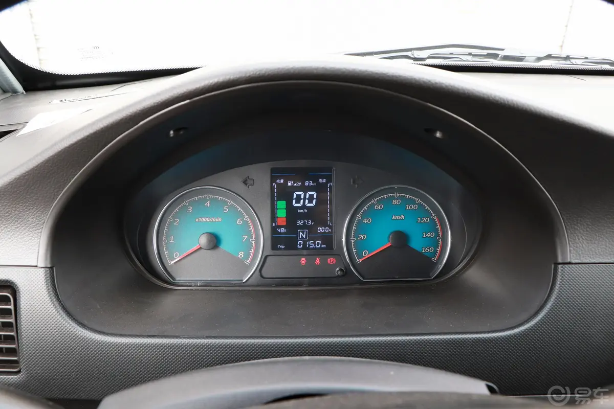 五菱EV50厢式物流车 鹏辉不加热电池 43.2kWh仪表盘