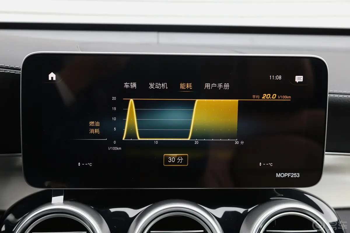 奔驰GLC改款 GLC 260 L 4MATIC 动感型内饰