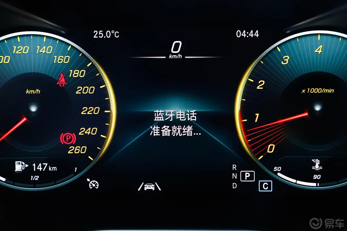 奔驰GLC改款 GLC 300 L 4MATIC 动感型内饰