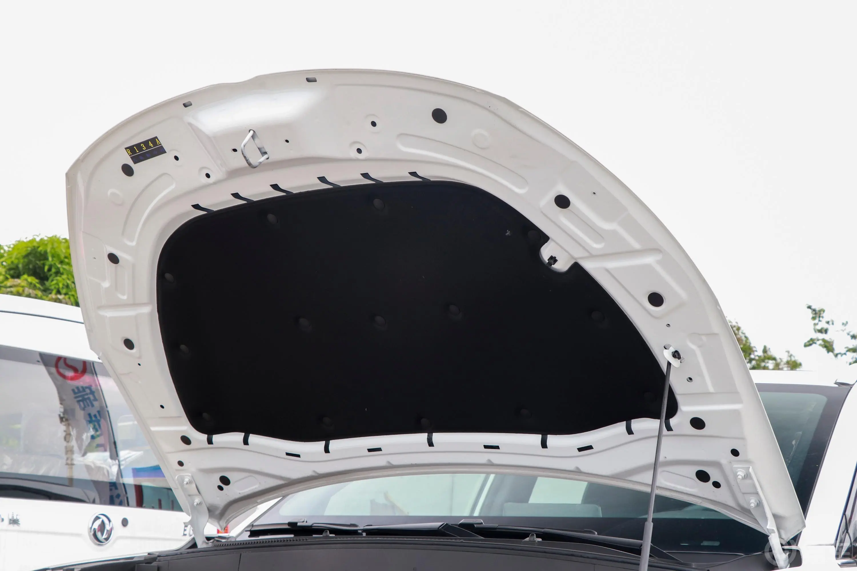 瑞驰新能源S513智豪型发动机舱盖内侧