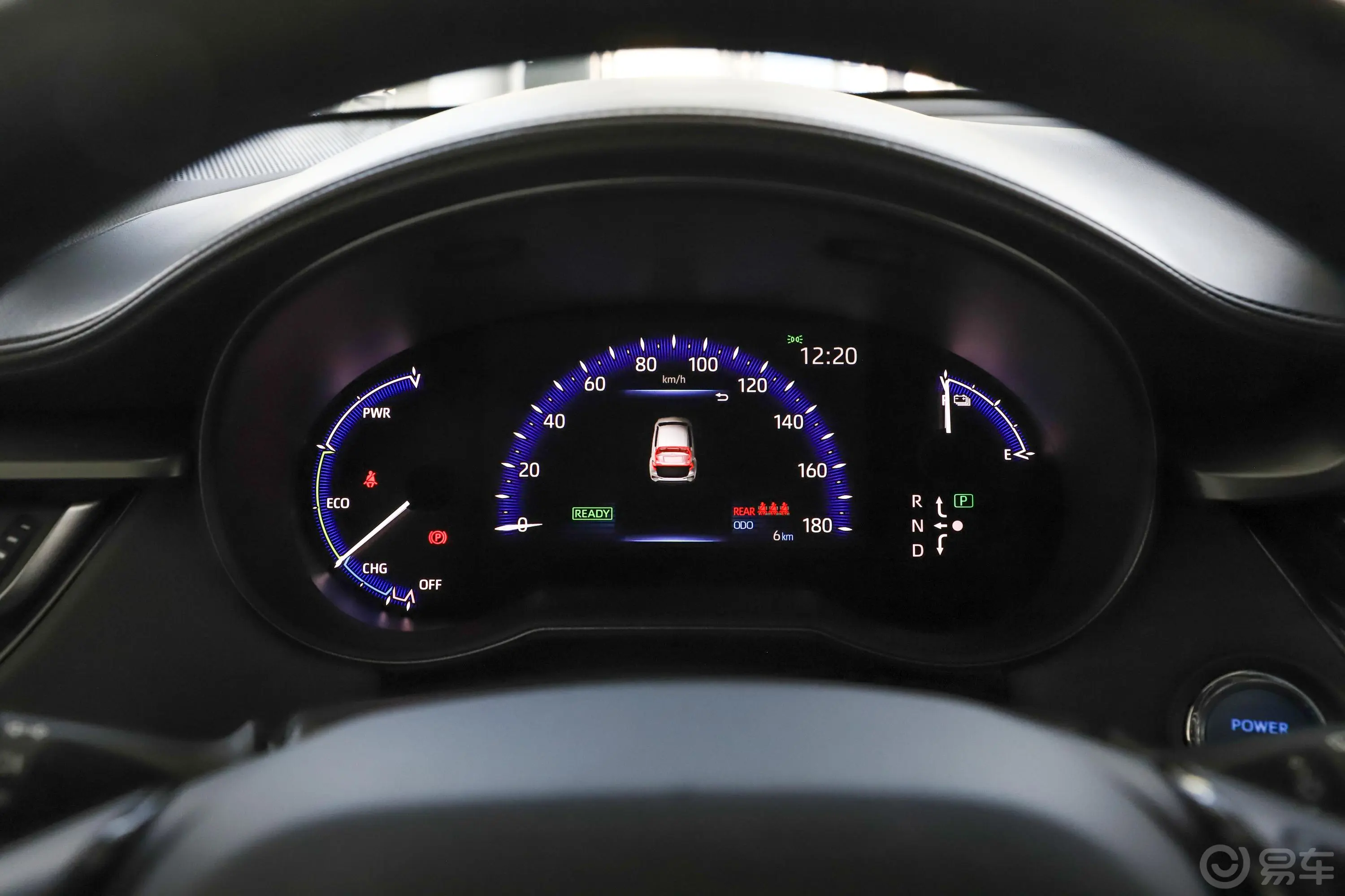 丰田C-HR EV领先版仪表盘