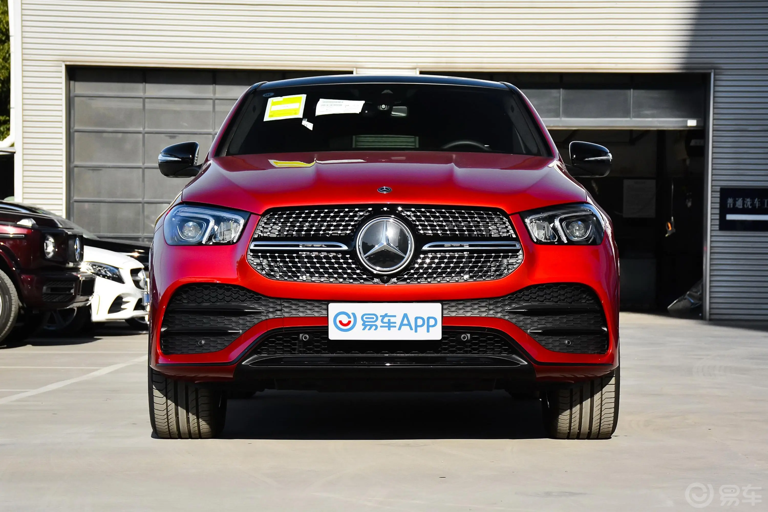 奔驰GLE轿跑GLE 450 4MATIC 轿跑SUV 时尚型正前水平