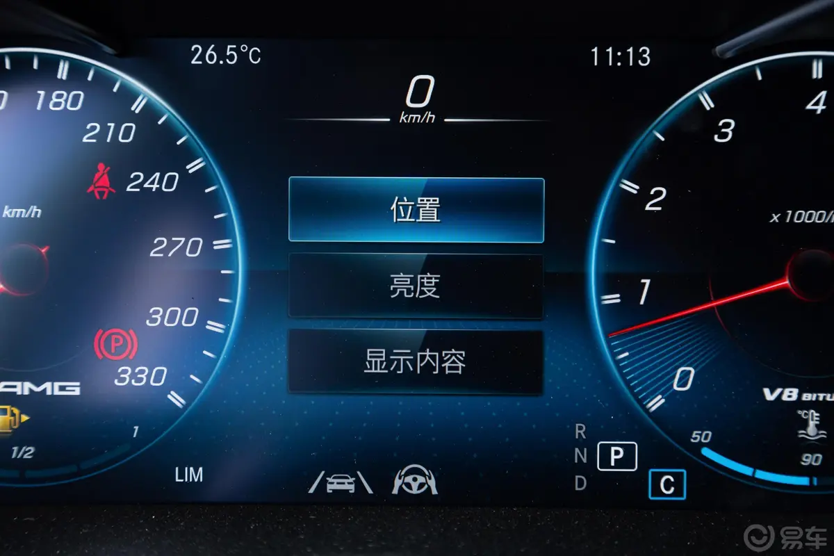 奔驰GLC轿跑 AMGAMG GLC 63 S 4MATIC+ 轿跑SUV主驾驶位