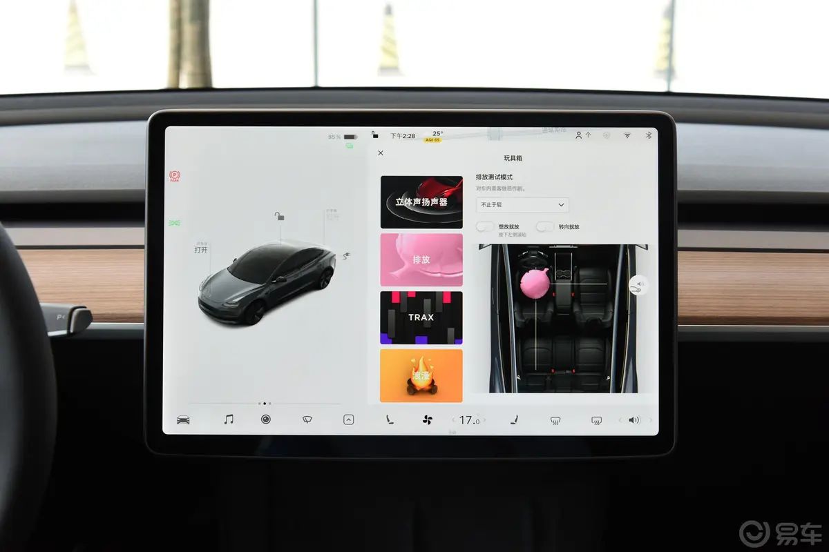 Model 3标准续航后驱升级版 3D6内饰