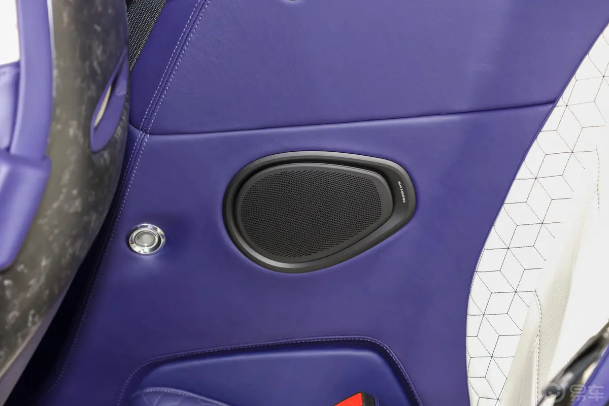 阿斯顿·马丁DBSDBS Superleggera V12 Volante Q定制幻彩光谱蓝后排头部空间