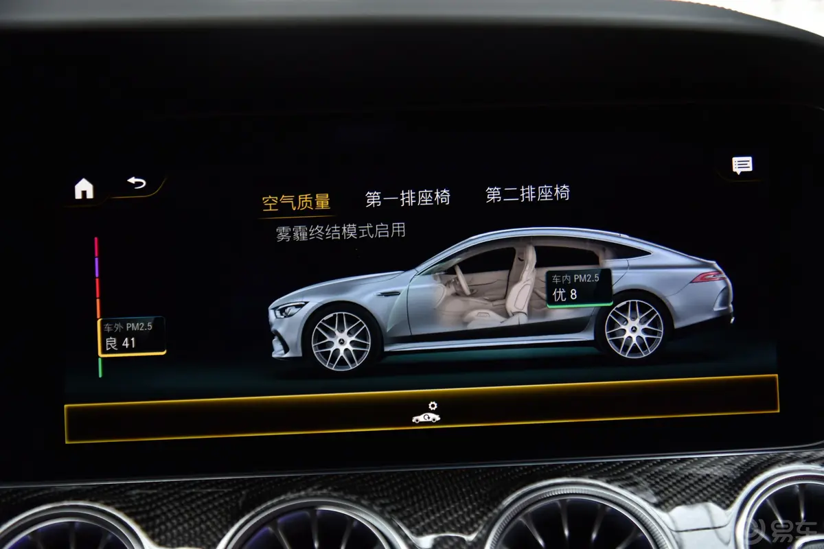 奔驰GT AMGAMG GT 50 极酷玩家特别版 四门跑车内饰