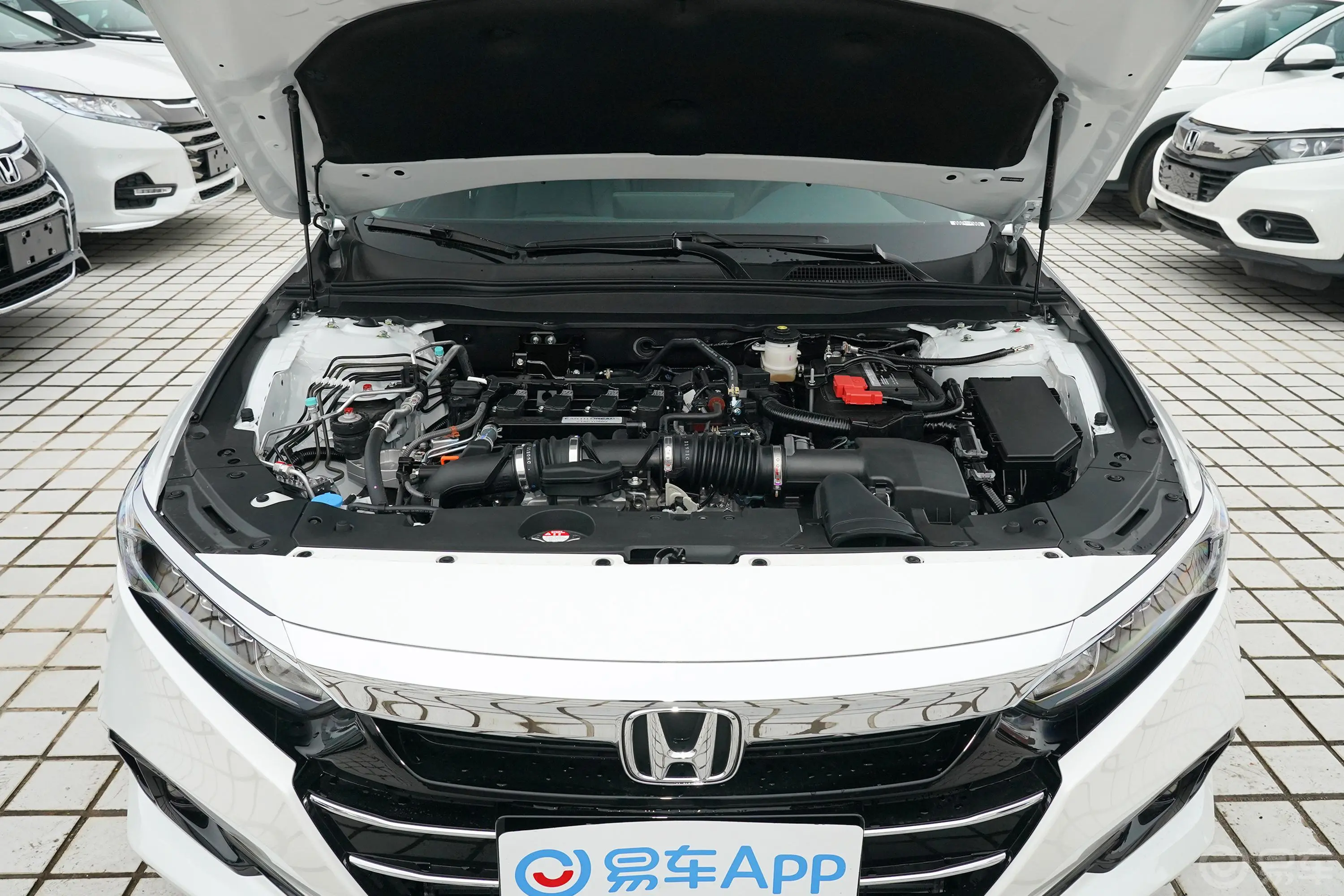 雅阁260TURBO 豪华版发动机舱整体