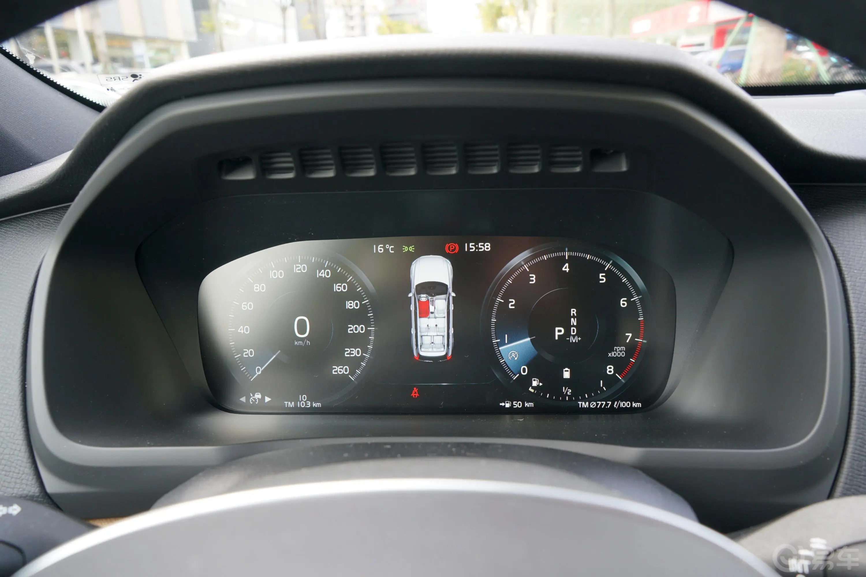 沃尔沃XC90B6 智逸豪华版 7座内饰