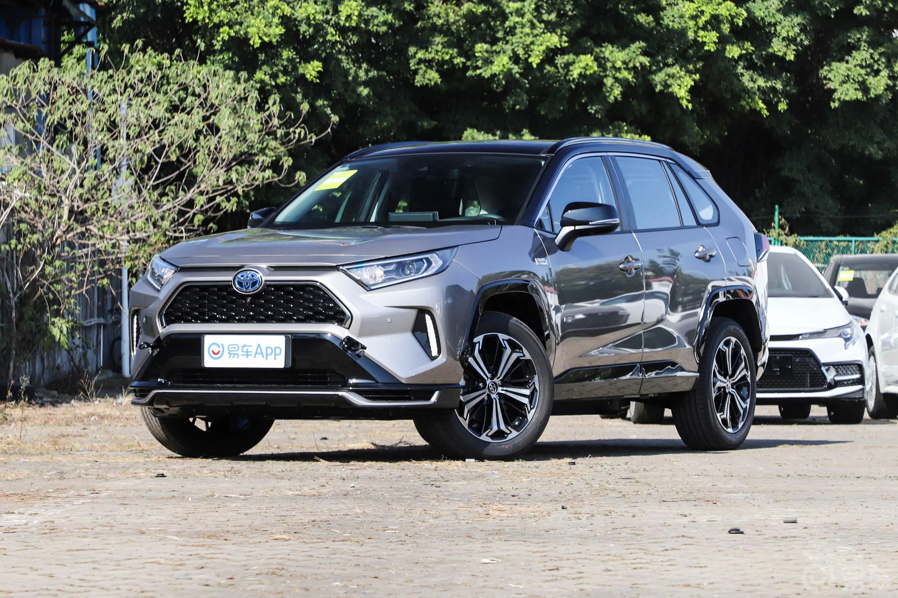 RAV4荣放 双擎E+2.5L 四驱旗舰Pro侧前45度车头向左水平