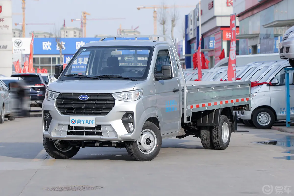 开瑞X61.6L 手动 单排舒适型栏板侧前45度车头向左水平