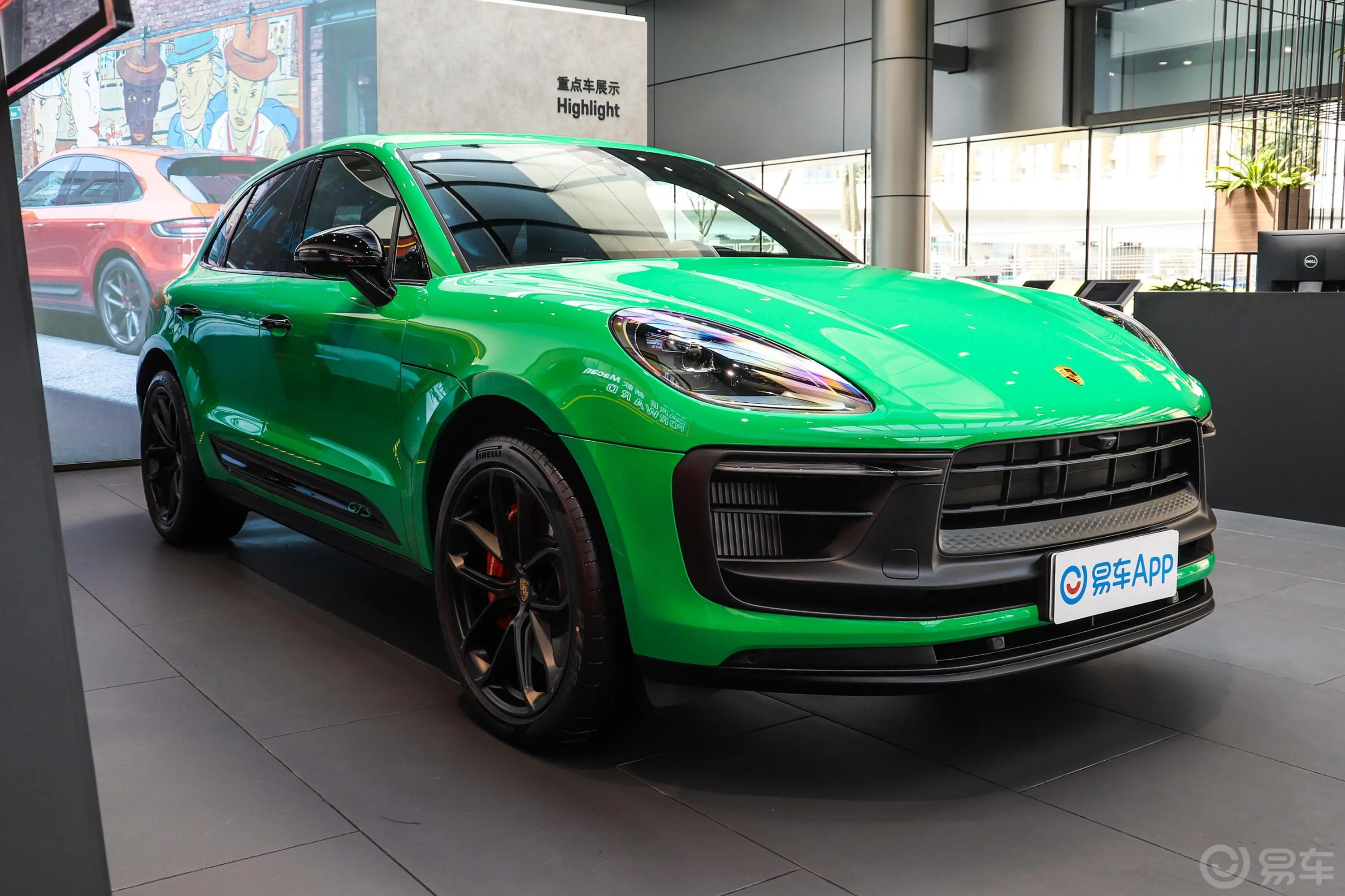 MacanMacan GTS 2.9T正侧车头向右水平