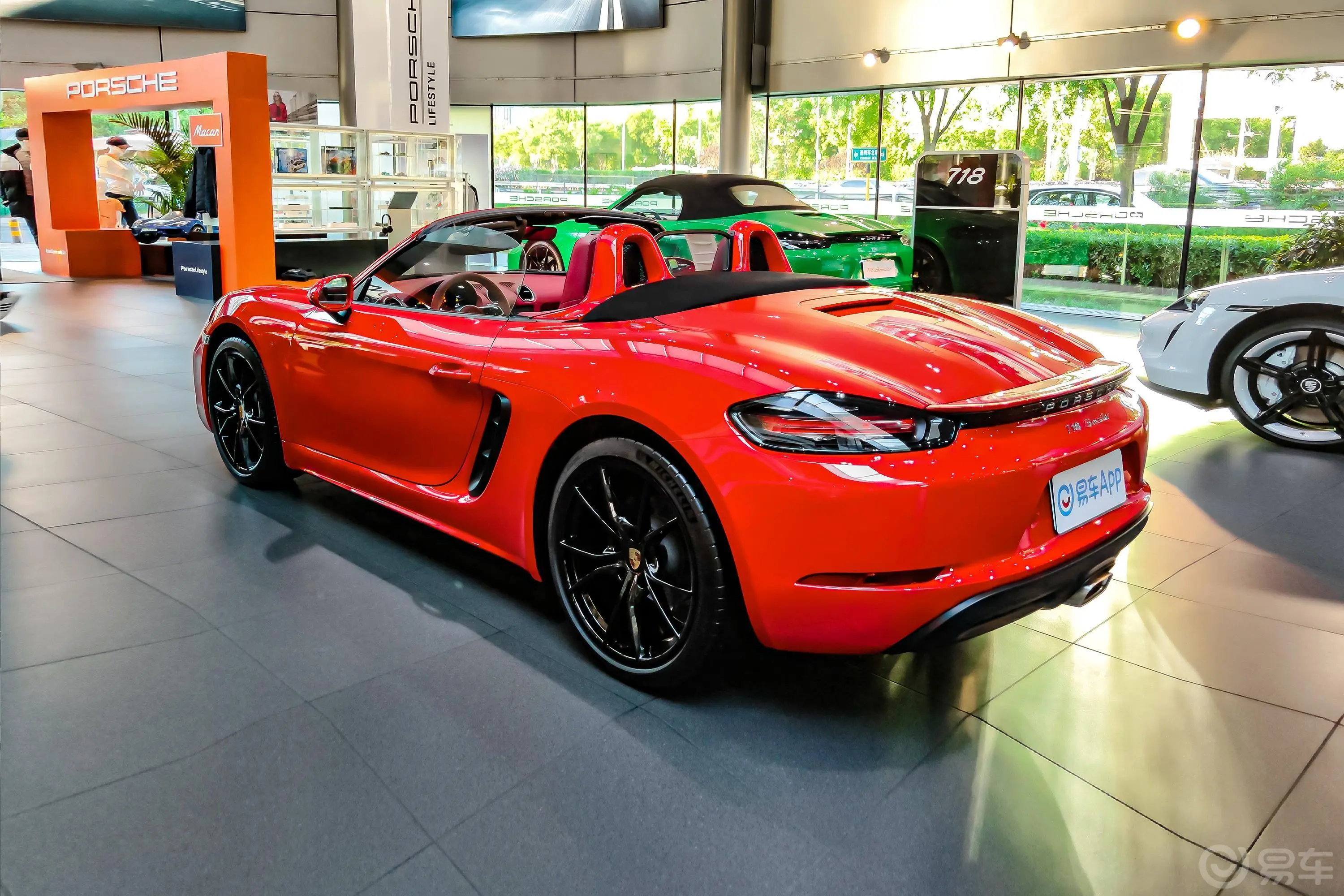 保时捷718Boxster 2.0T外观细节