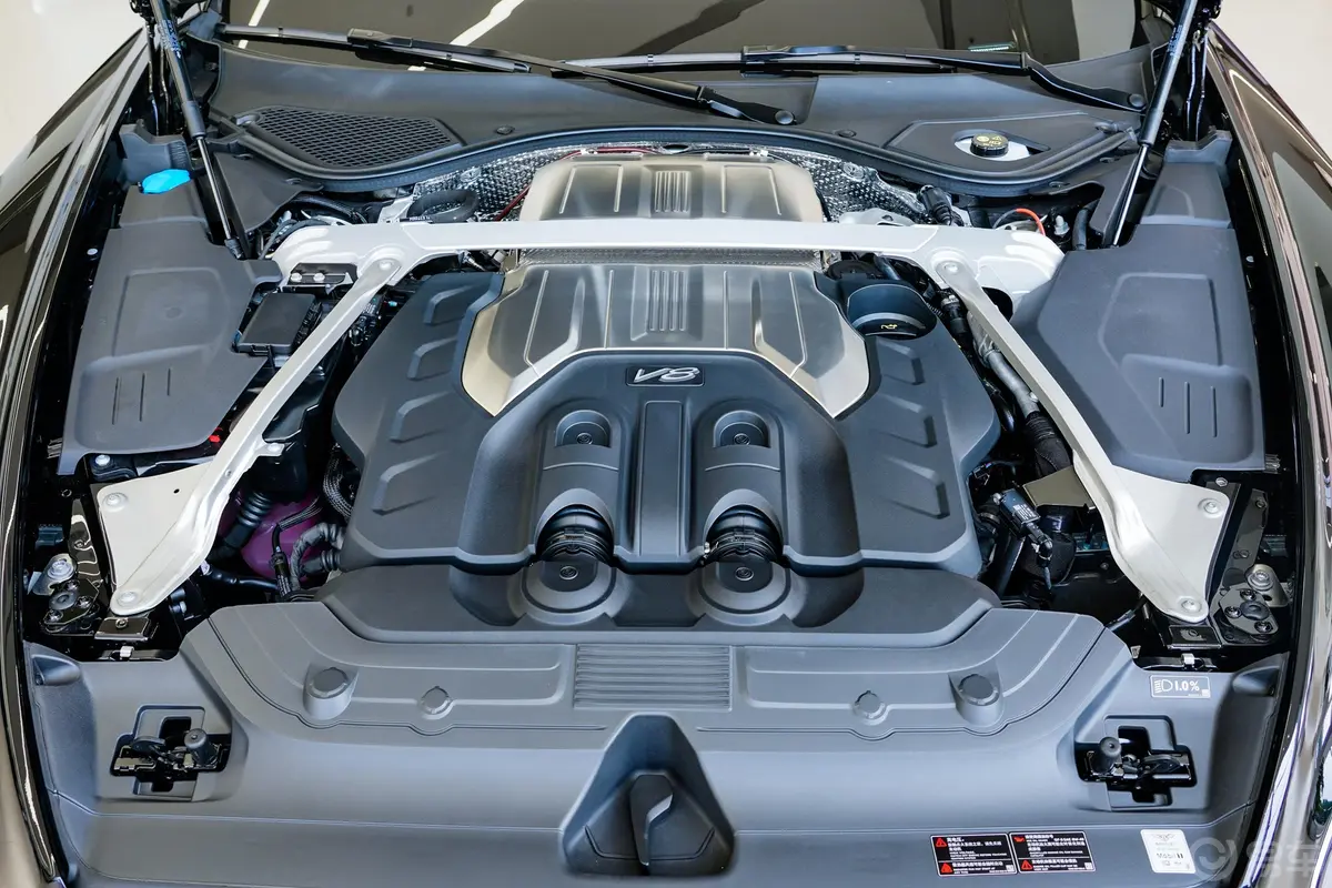 欧陆4.0T GT V8 敞篷版发动机特写