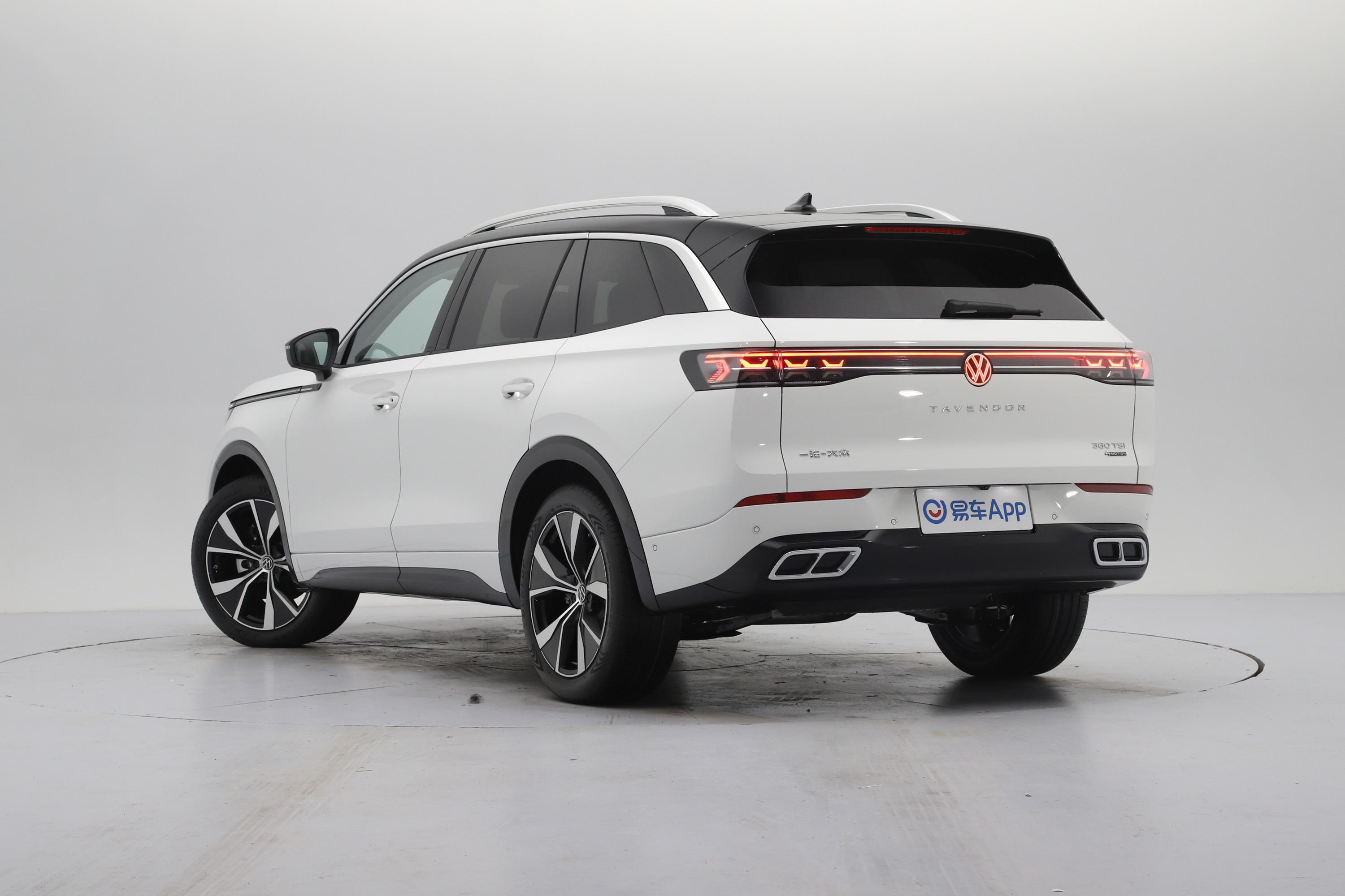 【揽巡380TSI 四驱R-Line巡礼版侧后45度车头向左水平图片-汽车图片大全】-易车