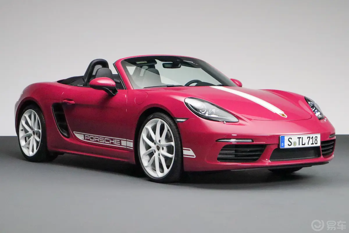 保时捷718Boxster Style Edition 2.0T侧前45度车头向左水平