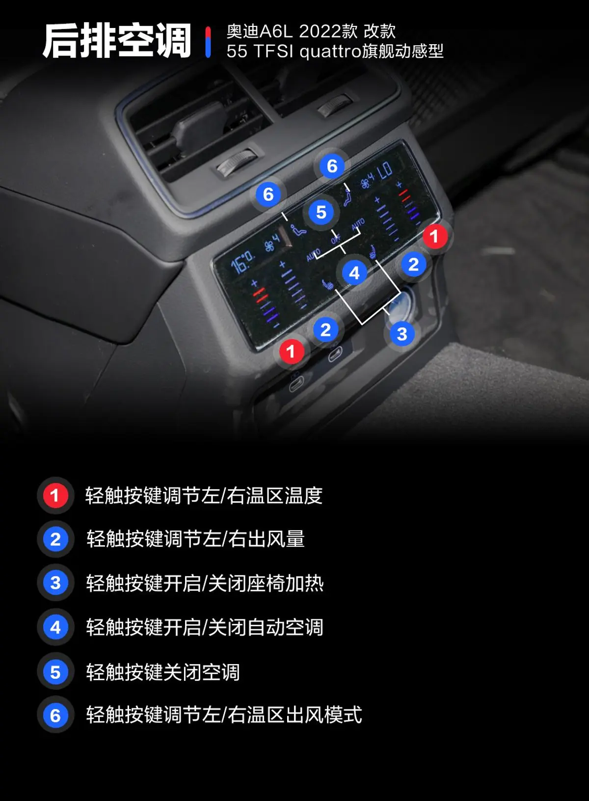 奥迪A6L55 TFSI quattro 旗舰动感型